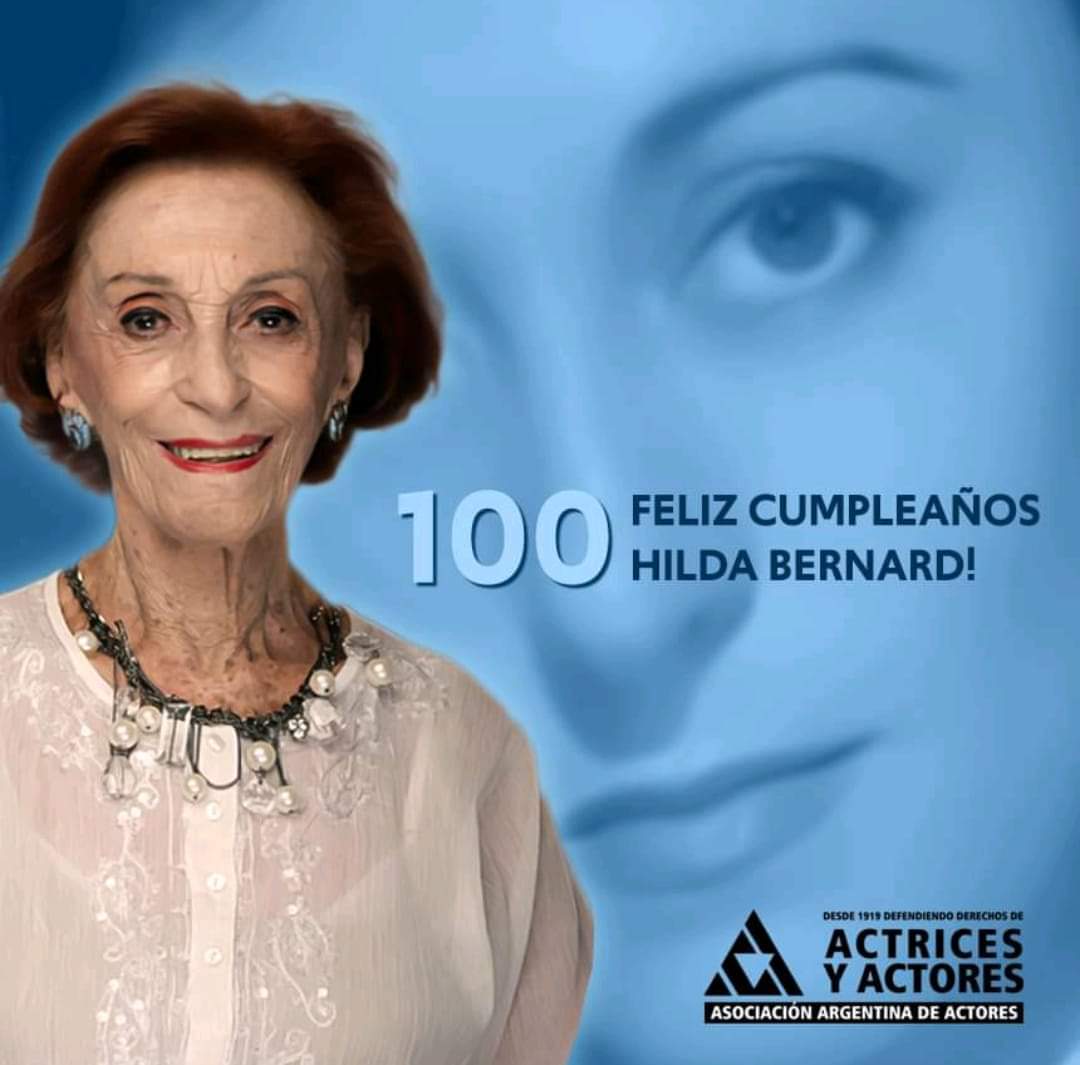 Hilda Bernard Una Reconocida Cara De Las Telenovelas Cumple 100 Años Te Lo Cuento Y Que 1530