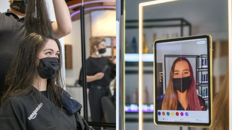  Amazon abrió una peluquería en Londres