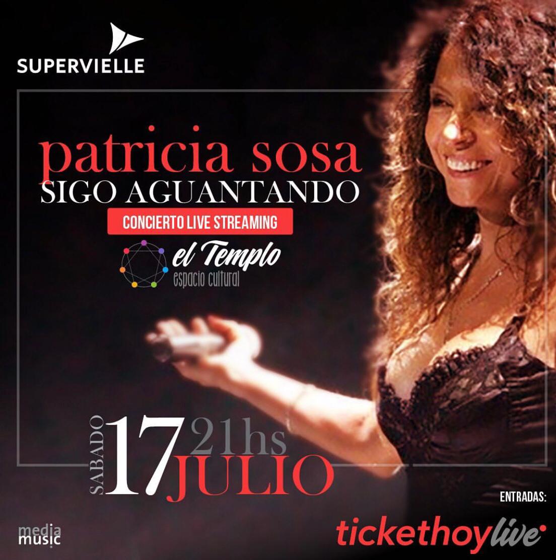  Patricia Sosa Live Streaming “Sigo Aguantando”
