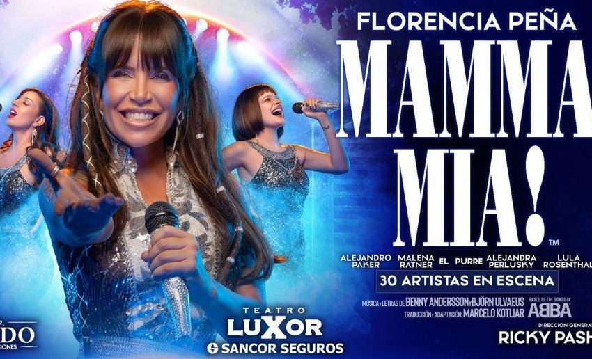  Florencia Peña  protagoniza Mamma Mía en Villa Carlos Paz