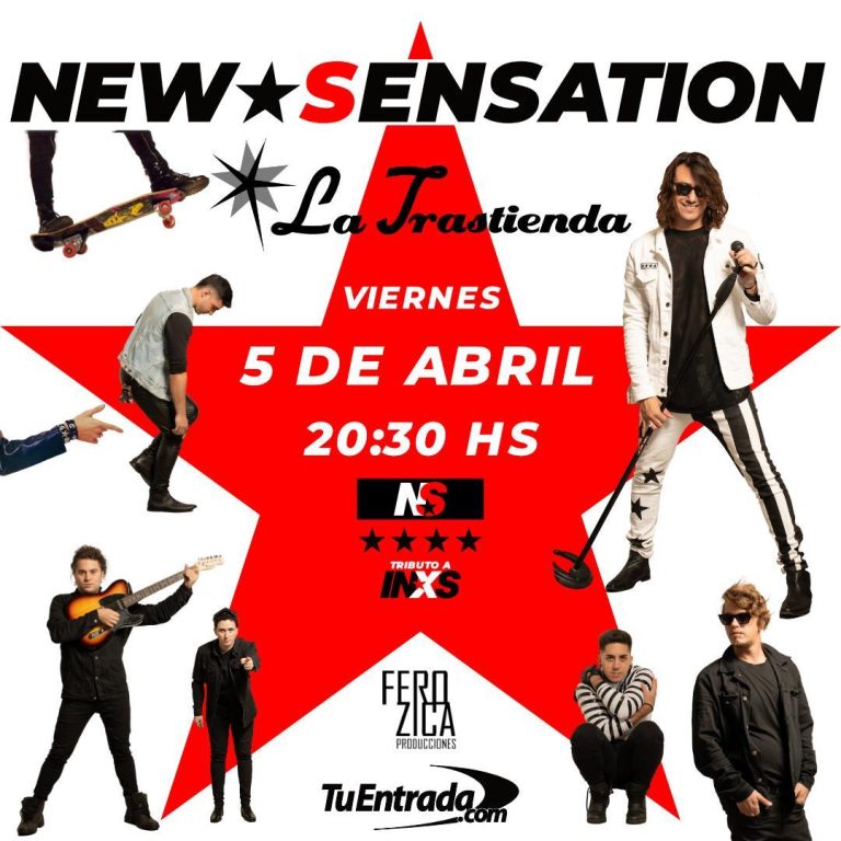 New Sensation  se presenta el Viernes 5 de Abril en La Trastienda